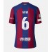 Barcelona Paez Gavi #6 Replika Hemma matchkläder 2023-24 Korta ärmar